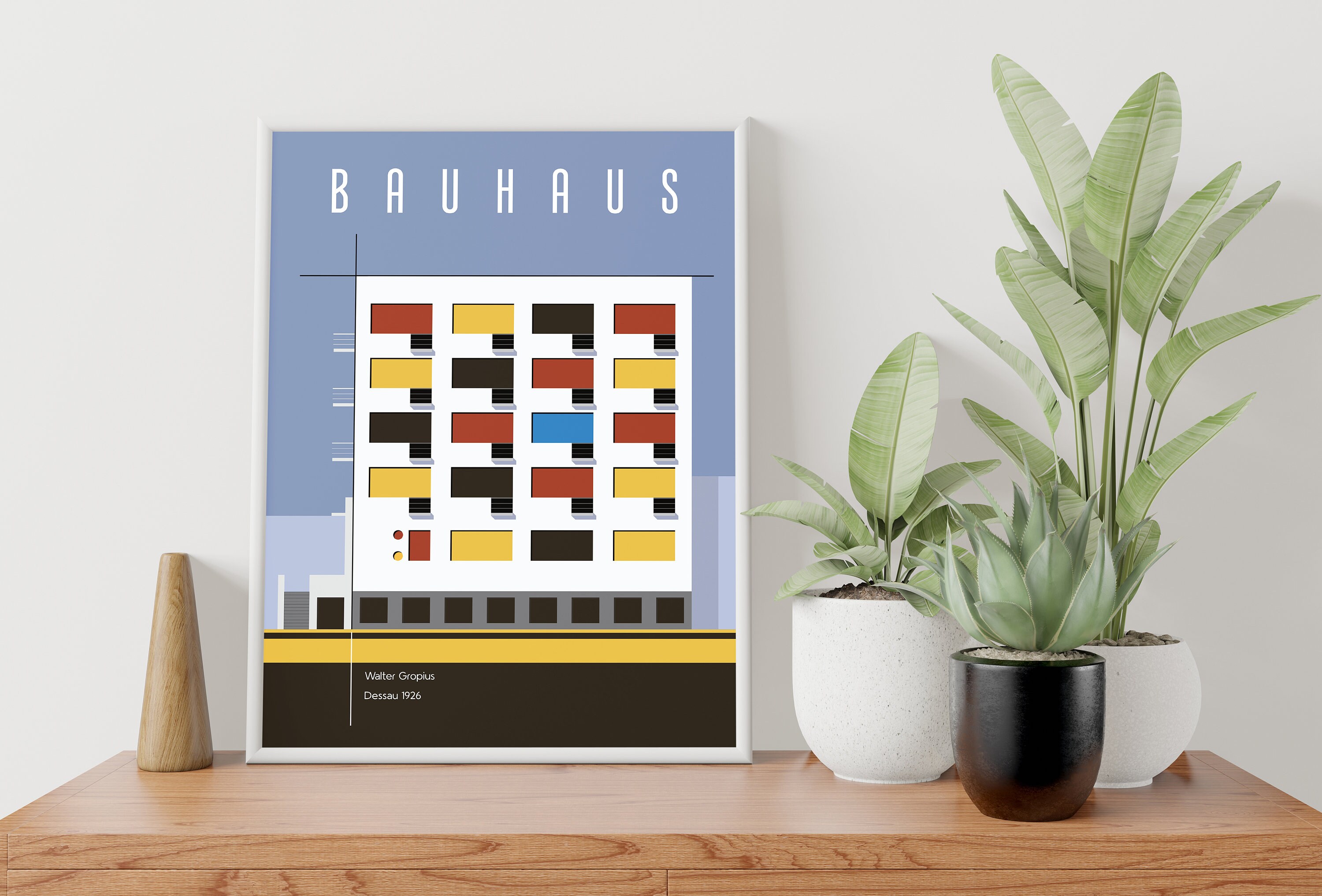 Bauhaus Dessau Poster Print | Architeg Prints