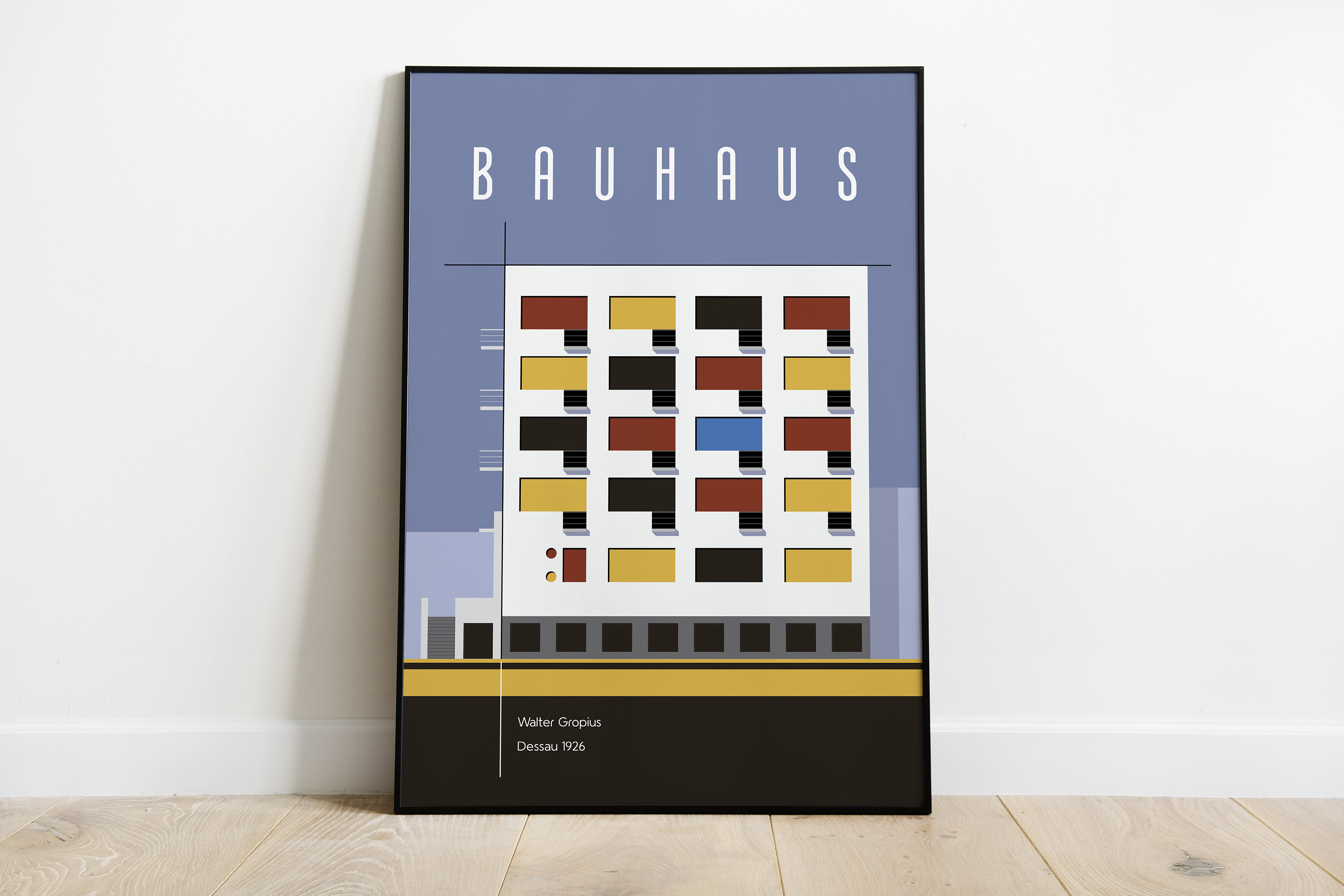贈り物 Digital - Poster School Dessau Bauhaus Download Etsy - 芸術写真