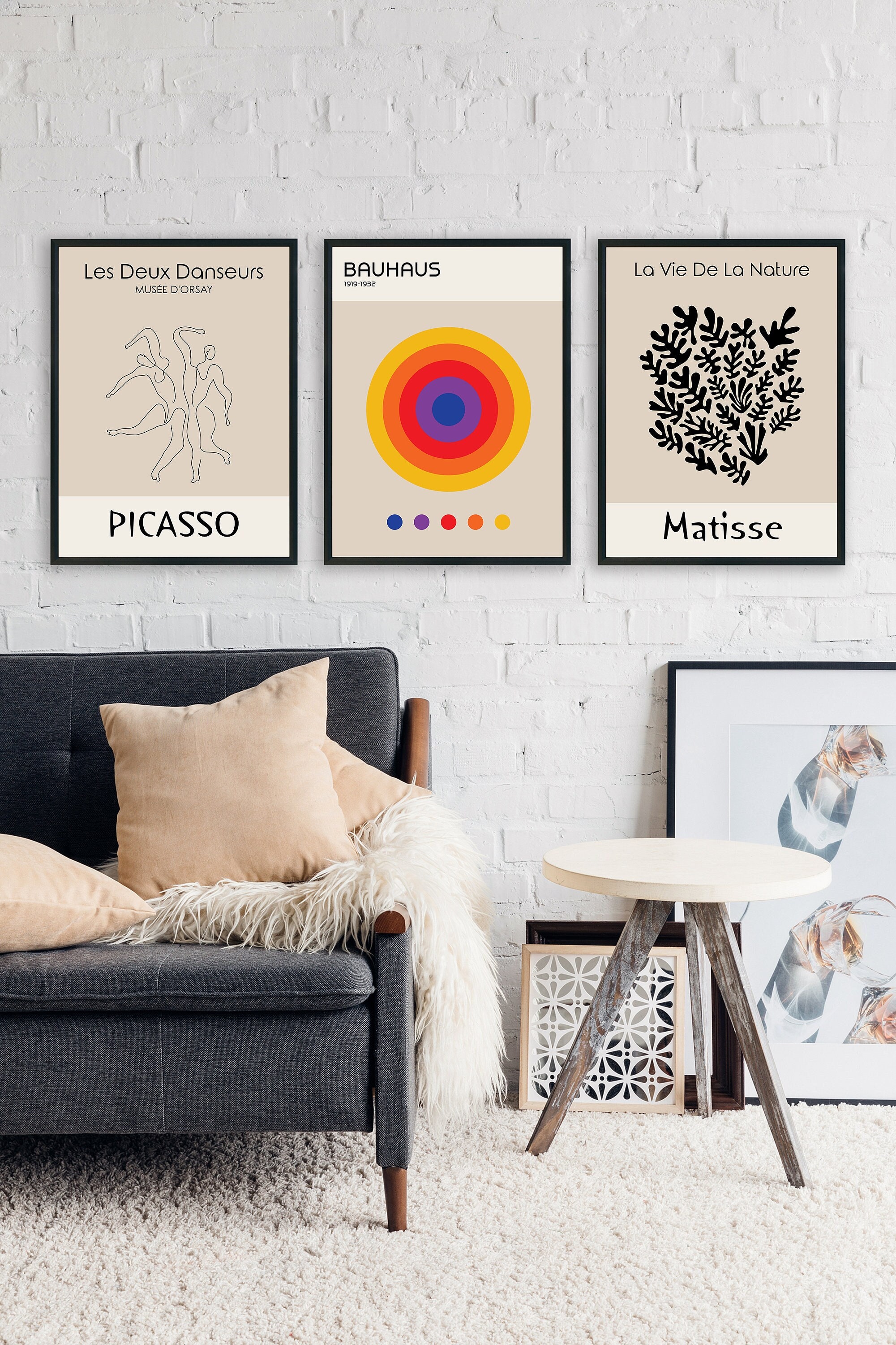 Bauhaus Print Set: Matisse, Picasso Exhibition Posters (Digital Download)