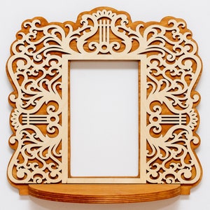 Wandregal, ORNAMENT, Boho STYLE, Bogen, Pflanzer, Wandkunst Dekor Regal, Pflanzenständer aus Holz, Spalier-Übertopf, schwimmendes Regal