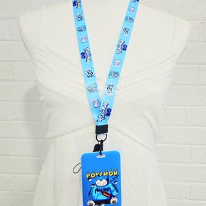 Gamer Lanyard, Video Game Lanyard, Keychain with Badge Holder, Teacher Appreciation Gift