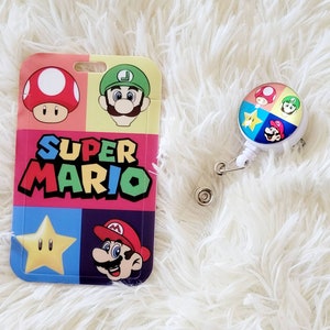 Gamer Badge Holder, Video Game Badge Holder, Gamee Badge Reel, Teacher Appreciation Gift