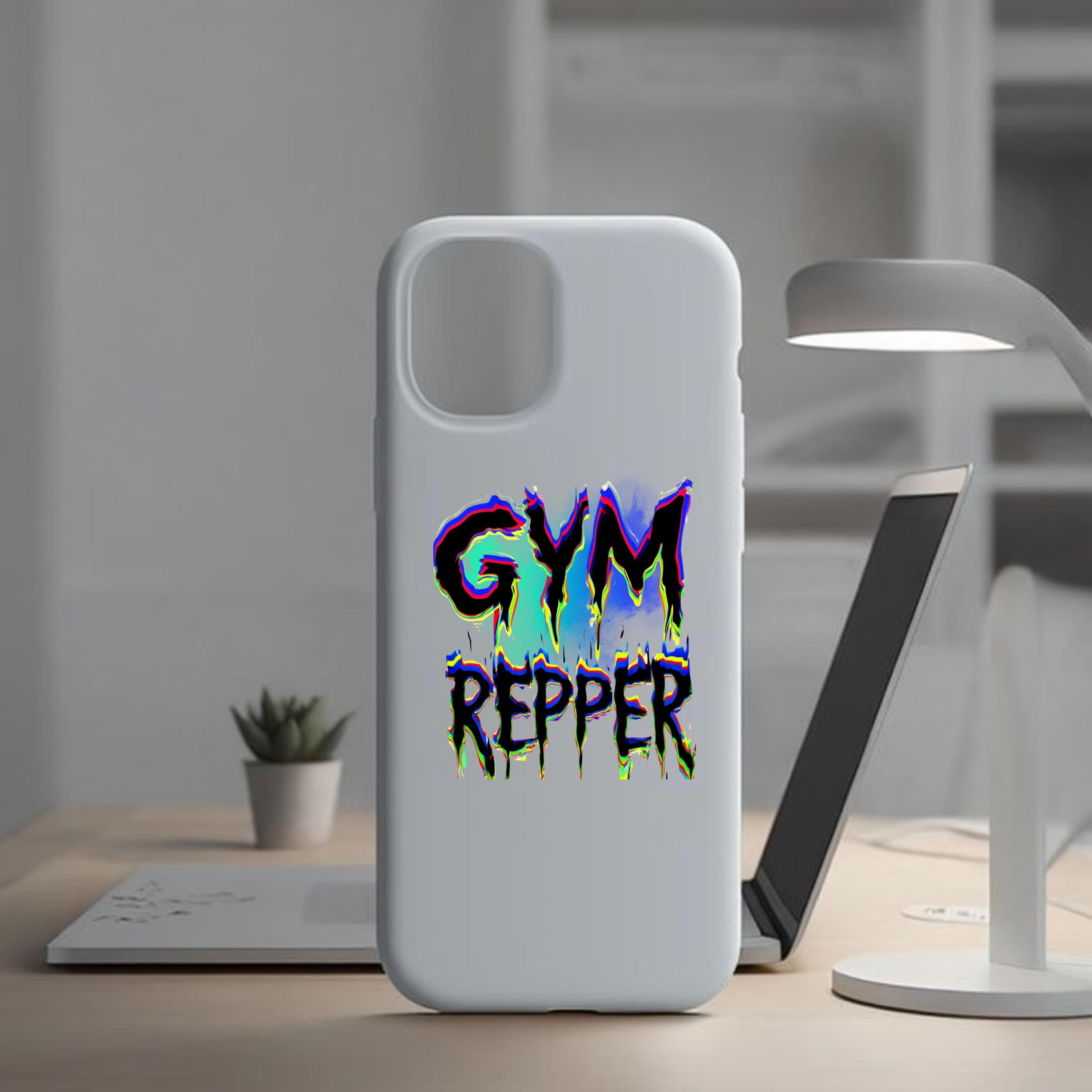 Gym Repper Digital Art | Bold Fitness Wall Art | Gym Motivation Poster ...