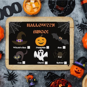 Halloween Bingo Game - Digital