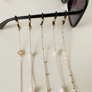Handgemacht Brillenketten|Sunglass Chain|Gute Qualität|Reise|14K Gold filled kette
