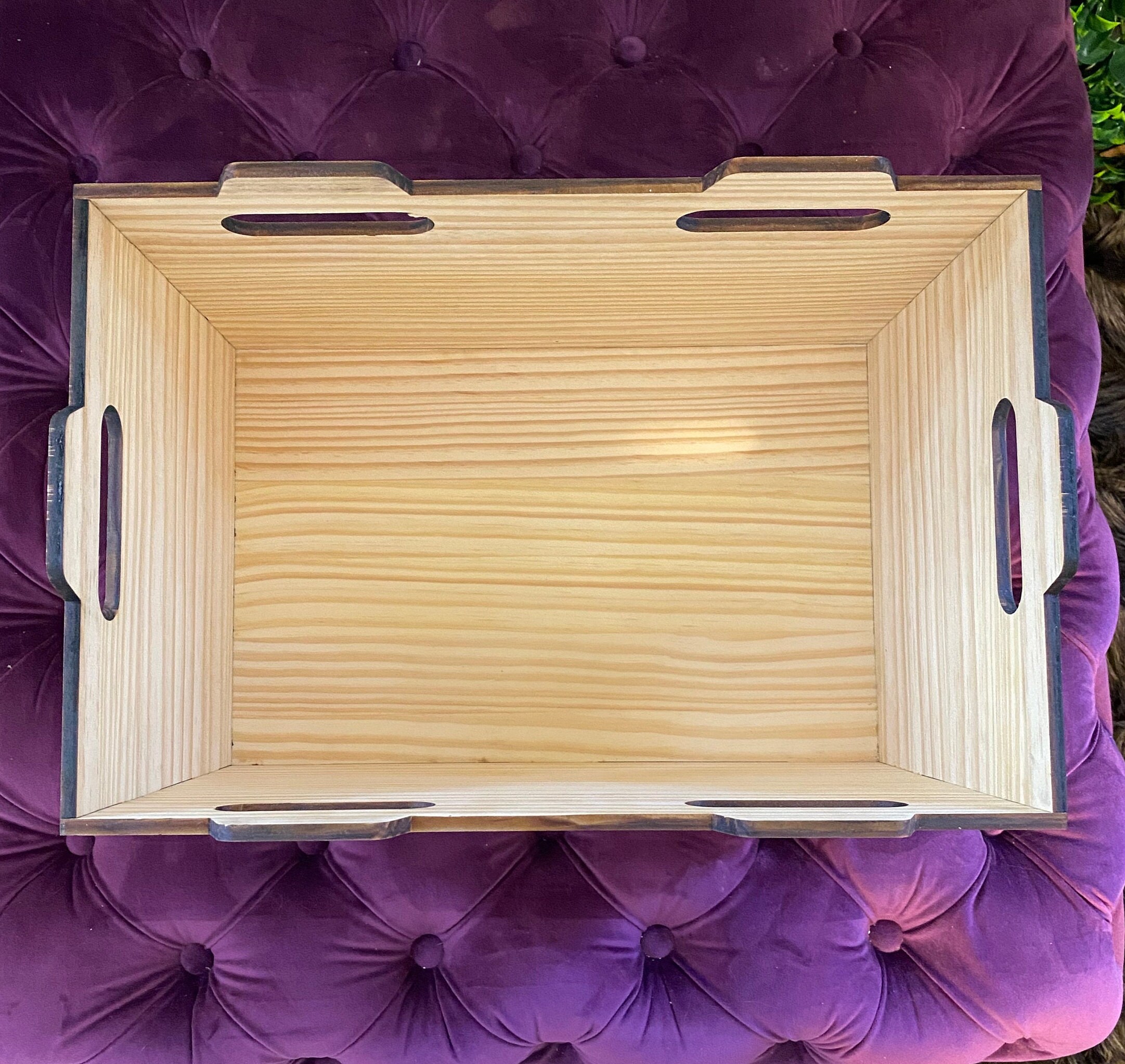 Image showcasing Wooden Crate Modular Stacking Size Medium Tall Organization, Handmade ...