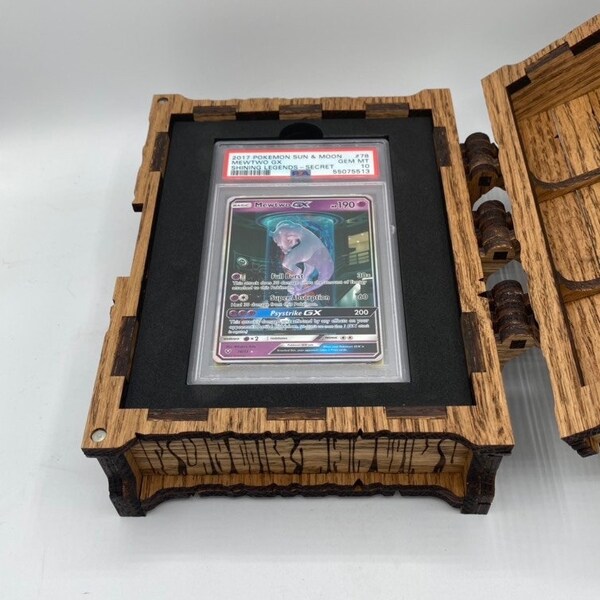 Graded Card Storage Box Etsy