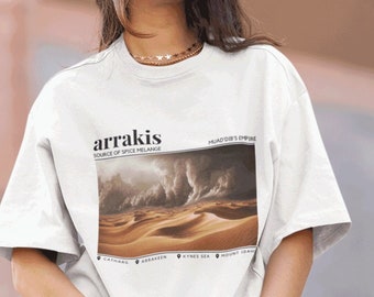 Arrakis T-shirt, Book Imperium Sweatshirt Gift, Muad' Dib's Empire Sweatshirt, Book Shirt, Atreides House, Book Lovers, Kwisatz Haderach