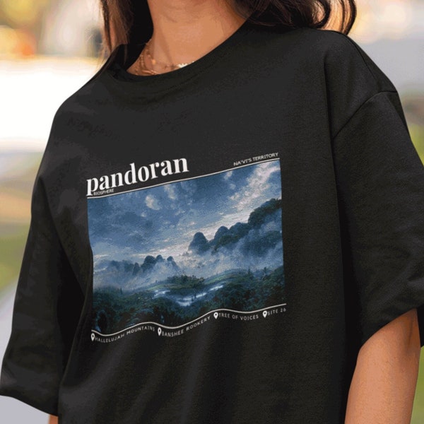 Pandoran T-shirt, Na'vi's Biosphere, T-Shirt for Movie Lovers,I see you, Unobtanium, The Tree of Souls, RDA,Banshee, Movie Lovers Merch