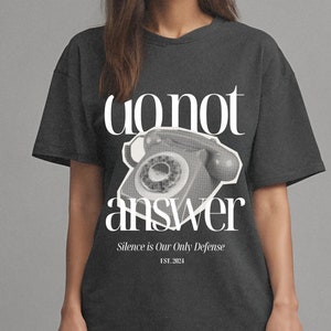 Do Not Answer 3BP Unisex T-shirt, Wallfacer Program T-shirt, Mindfulness Gift