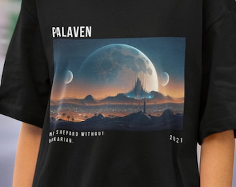 Alien Homeworld Sci-Fi T-Shirt, Gaming Graphic Tee, Sci-Fi Gamer Gift