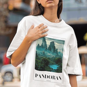 Pandoran Biosphere T-shirt: Na&#39;vi Movie Lover Tee