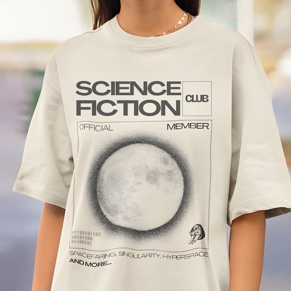 Science Fiction Club Member T-shirt, Sc-Fi T-Shirt, Nerd Gift