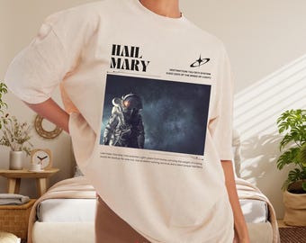 Sci Fi Space T Shirt for Book Lovers, Unisex Retro Graphic Tee