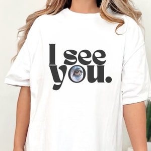 Pandoran Unisex T-Shirt, &quot;I See You&quot; Quote, Unique Gift for Sci-Fi Fans, Eywa Fan Apparel, Casual Wear for Film Lovers, Na&#39;vi Shirt
