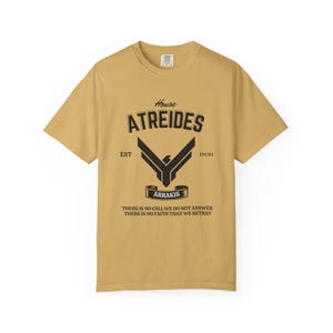 Camiseta con el Sigilo de la Casa Atreides: Superviviente de Arrakis - Sci-Fi Apparel imagen 4