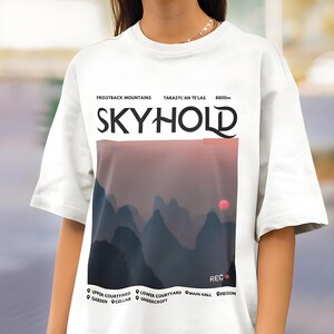 Fantasy Gamer T Shirt, Stronghold Graphic Tee, Unisex Cotton RPG Inspired Gaming Top