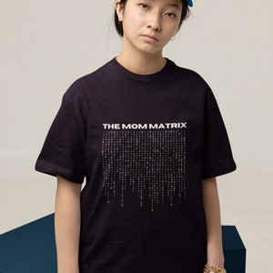 Het moedermatrix T-shirt, cadeau voor Moederdag T-shirt, moeders cadeau, moeders bonuscadeau, Matrix Lovers Gift, het moeder T-shirt cadeau