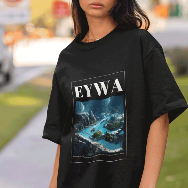 Eywa's Nature T-Shirt, Movie Lovers T-shirt, Na'vi's Biosphere, Tee for Movie Lovers, Sci-Fi Wardrobe