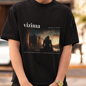 The Wild Hunt T-shirt, The Royal Palace of Vizima T-shirt, Video Game Merch, The Continent, Fantasy Lovers, Cool Gift