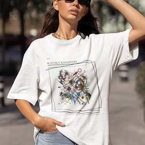 Wassily Kandinsky T-shirt Unisex,  Gift for Her, Gift for Him, Kandinsky Print