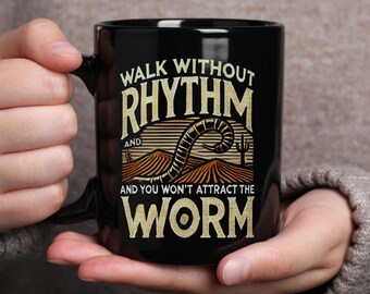 Sci-Fi Desert Mug: Retro Desert Survival Coffee Cup