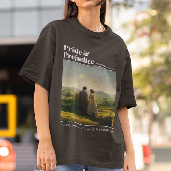 Pride and Prejudice T- Shirt,pride and Prejudicegift