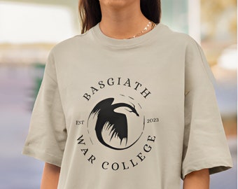 Basgiath War College T-Shirt: Riders Quadrant Book Dragon Tee