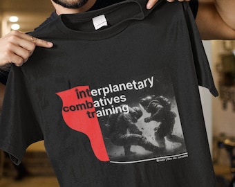 Interplanetary Combatives Training T-shirt: Sci-Fi Gaming Merch
