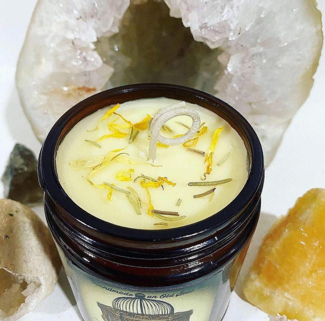 Pine Sole Candle Pine & Lemon Natural Candle Essential Oils Only Smells