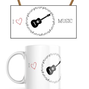 Note Music Mug, Music Png Download, Music Notes Mug Sublimation, Treble Clef Full Mug Wrap Sublimation,Mug Sublimation With Music Notes.