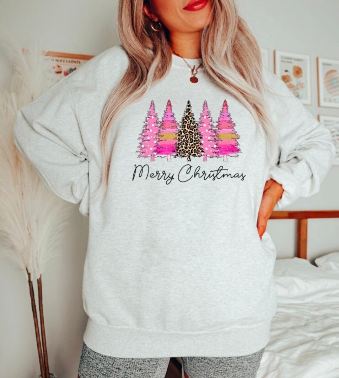 Pink Christmas Sweater 