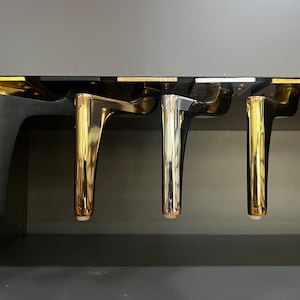 4pcs Metal Furniture Legs, Metal Gold Silver Bronze Sofa Leg, Nightstand Leg , Coffee Table Leg