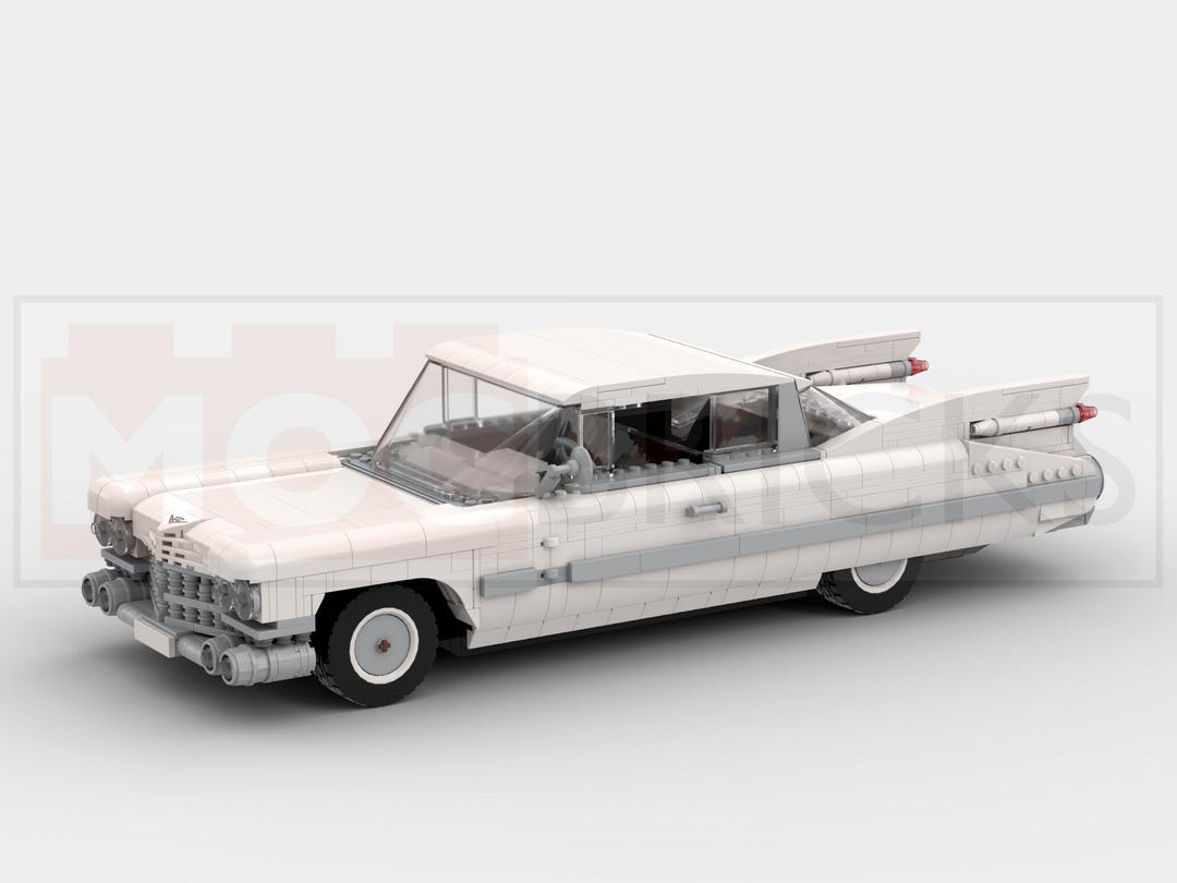 MOC Instructions Cadillac Coupe De Ville Brick (MOC