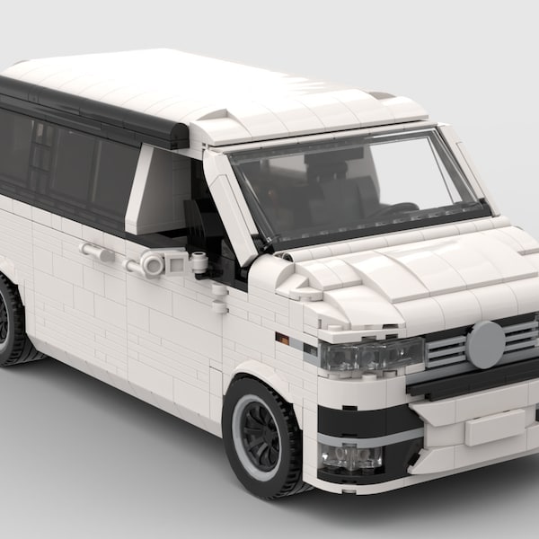 MOC Bauanleitung Volkswagen T6.1 California - White (MOC-012301007)