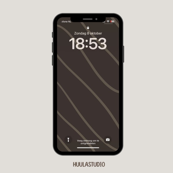 Minimalistic Neutral Coloured Aesthetic Iphone Wallpaper, Instant Download