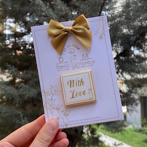 100 pezzi di bomboniere di cioccolato per matrimonio, cioccolato e caffè per matrimonio, bomboniere per gli ospiti, bomboniere per feste, bomboniere di fidanzamento al cioccolato, il meglio delle bomboniere