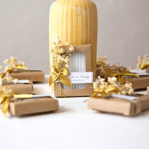 Bomboniere in sapone fatte a mano, regalo di fidanzamento, mini bomboniere in sapone, sapone per matrimonio, scatola per baby shower, sapone personalizzato