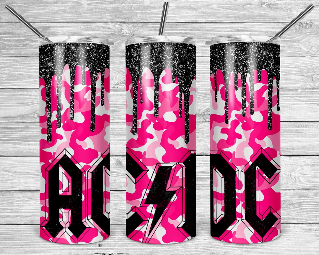 4 AC DC Digital Tumbler Wraps - Etsy