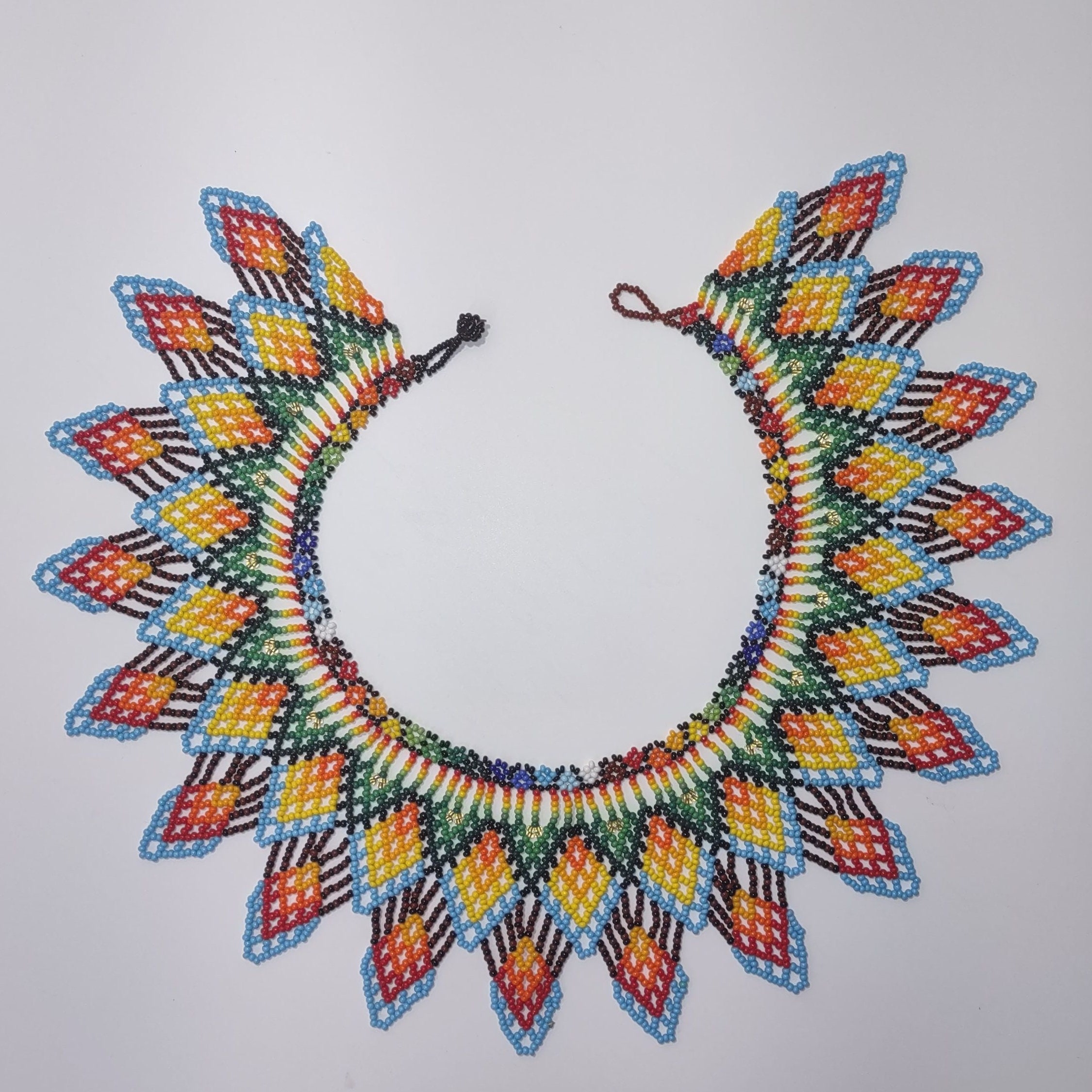 Embera Necklace Handwoven by the Colombian Indigenous Tribe