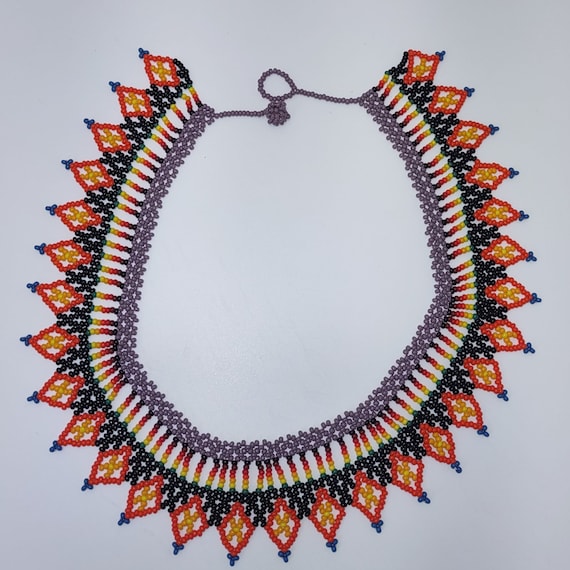 Embera Necklace Handwoven by the Colombian Indigenous Tribe