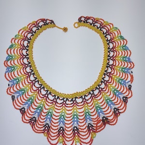 Embera Necklace Handwoven by the Colombian Indigenous Tribe