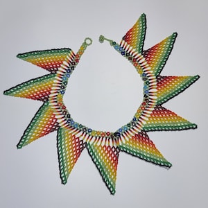 Embera Necklace Handwoven by the Colombian Indigenous Tribe