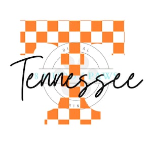 Digitale download geruit Tennessee