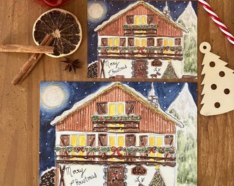 The Christmas chalet (A5 and A6 format)
