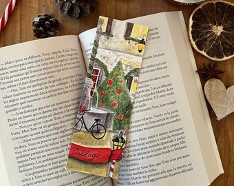 “Christmas in the village” bookmarks