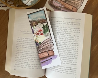 Bookmark Illustration &quot;The colors of life&quot;