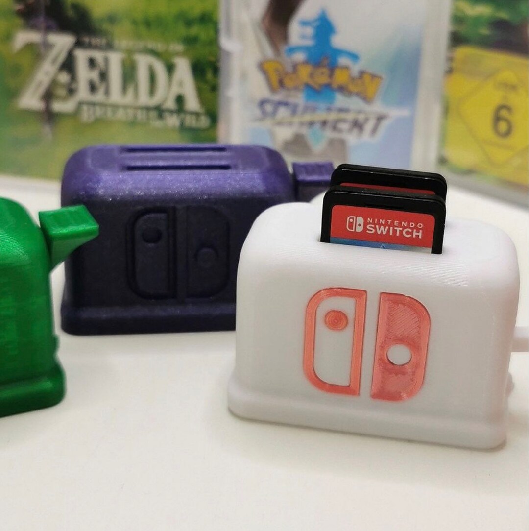 Nintendo Switch Toaster Game Storage Etsy