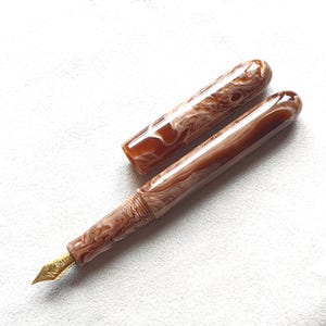 Handmade Resin Fountain Pen (with a Schmidt nib)
