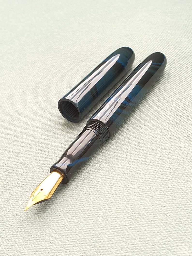 Handmade Ebonite Fountain Pen with a Genuine JOWO 6 Nib Etsy